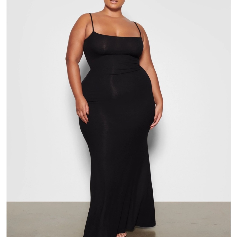 NEW Skims Soft Lounge Ribbed Maxi Dress Sz 4X